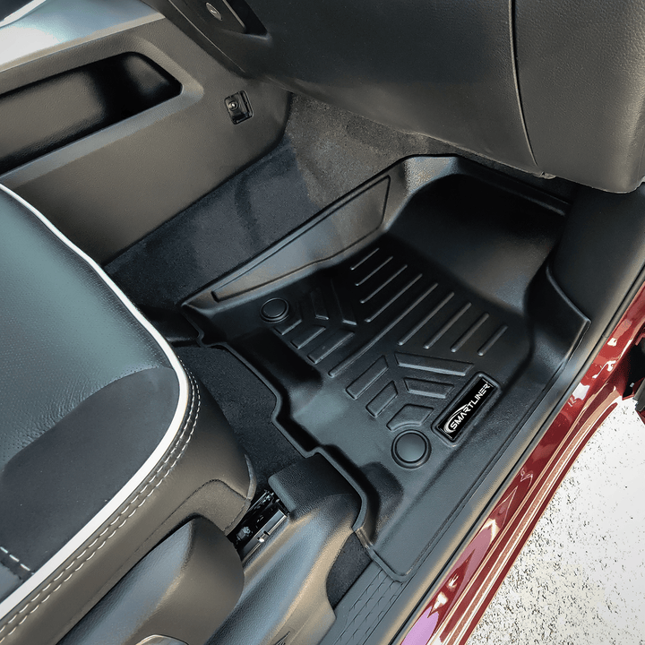 Tapetes SmartCoverage™ a medida para Ram 1500 Crew Cab 2025-2026 sin caja de almacenamiento debajo del asiento trasero (asientos individuales)