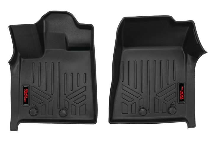 SMARTLINER Floor Liners for 2025-2026 Infiniti QX80/2025 Nissan Armada Without Bucket Seats & Center Console Only