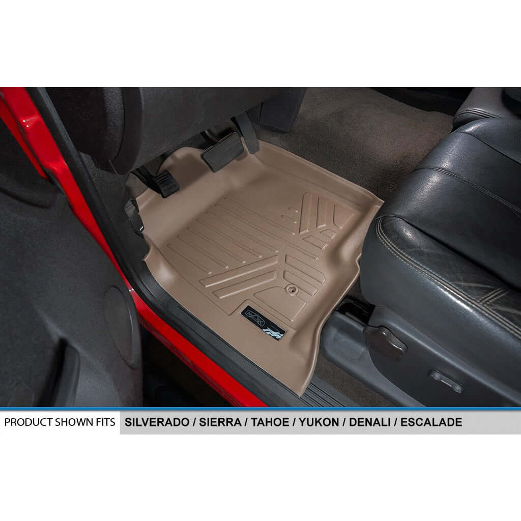 Smart Trim™ Floor Liners For 2007-2014 Tahoe / Suburban / Yukon / Yukon XL / Denali (No Hybrid Models)