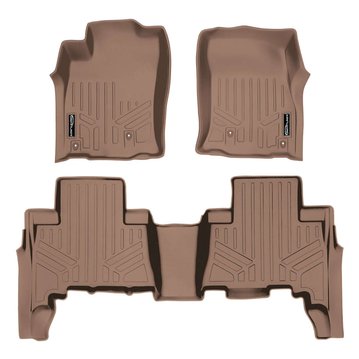 SMARTLINER Custom Fit Floor Liners For 2010-2012 Toyota 4Runner (5 Passenger without Sliding Rear Tray)