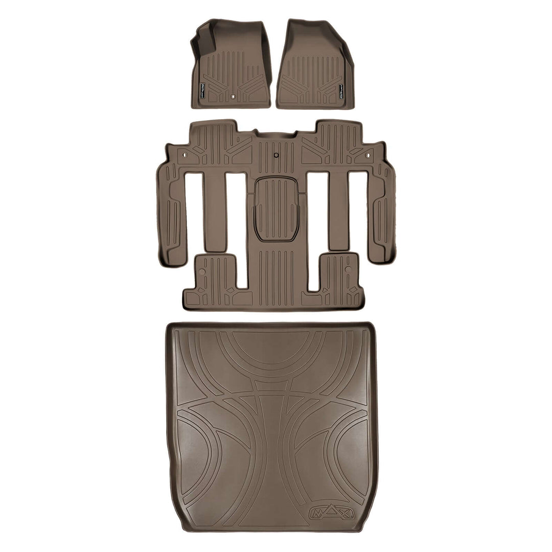 SMARTLINER Floor Liners for Traverse/Enclave (2nd Row Bucket)