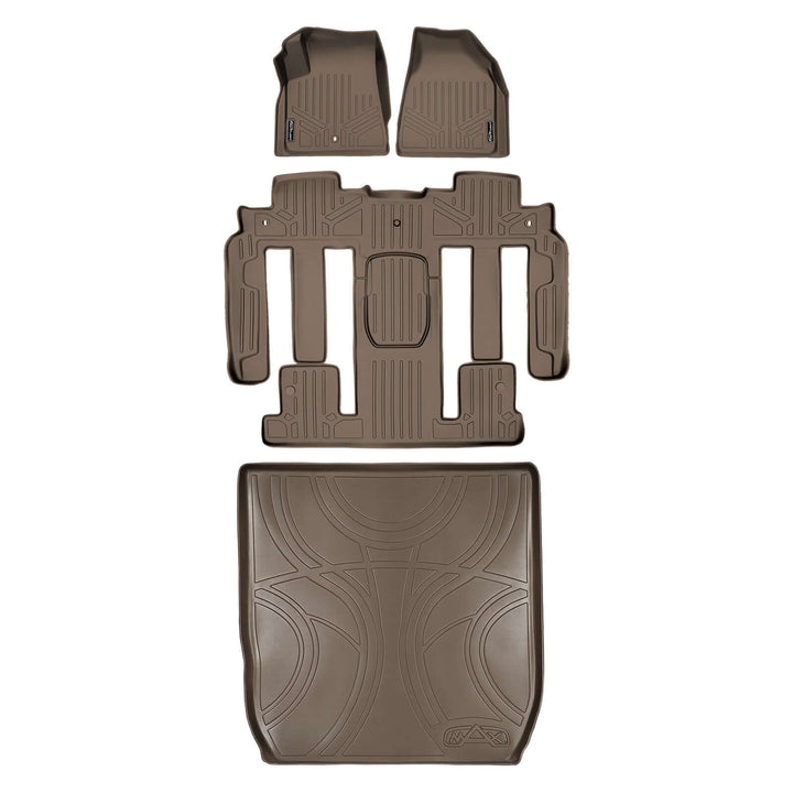 SMARTLINER Floor Liners for Traverse/Enclave (2nd Row Bucket)