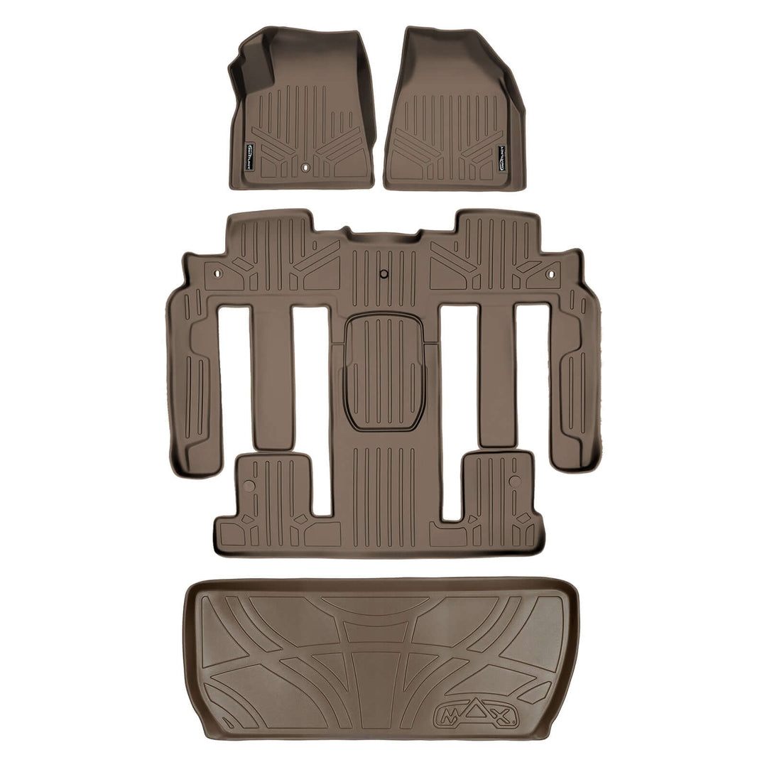 SMARTLINER Floor Liners for Traverse/Enclave (2nd Row Bucket)