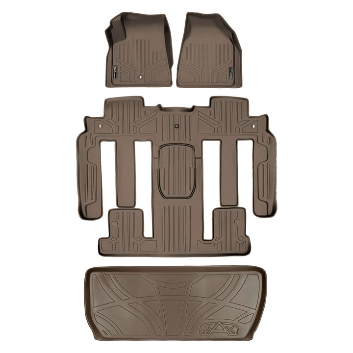 SMARTLINER Floor Liners for Traverse/Enclave (2nd Row Bucket)
