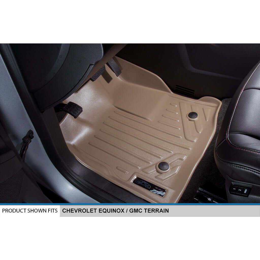 Smart Trim™ Floor Liners For 2010-2011 Equinox / Terrain (Dual Front Floor Hooks)