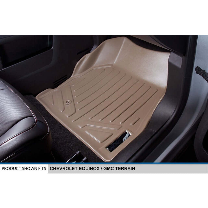Smart Trim™ Floor Liners For 2010-2011 Equinox / Terrain (Dual Front Floor Hooks)