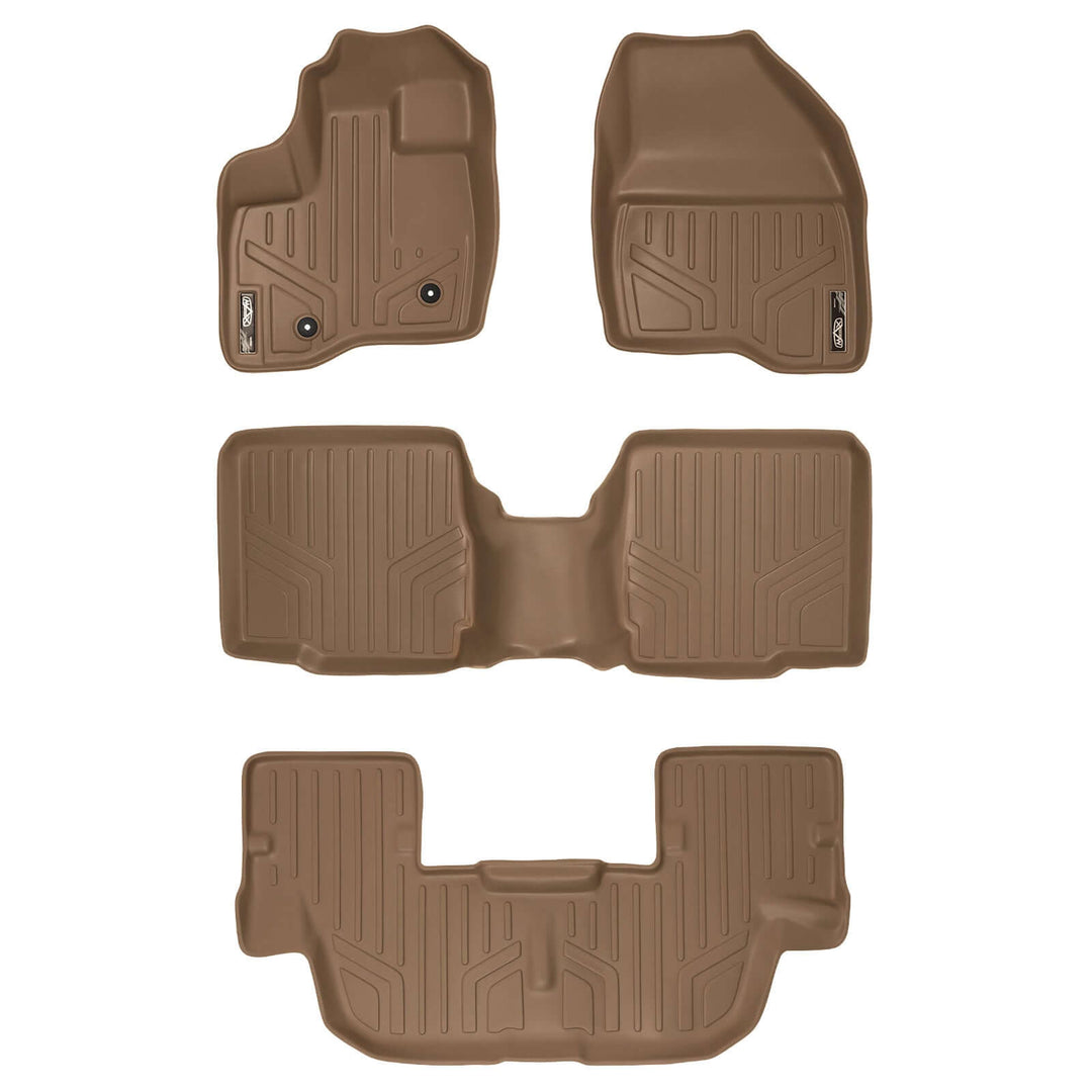 Alfombrillas SMARTLINER a medida para Ford Explorer 2011-2014 (con consola central en la segunda fila)