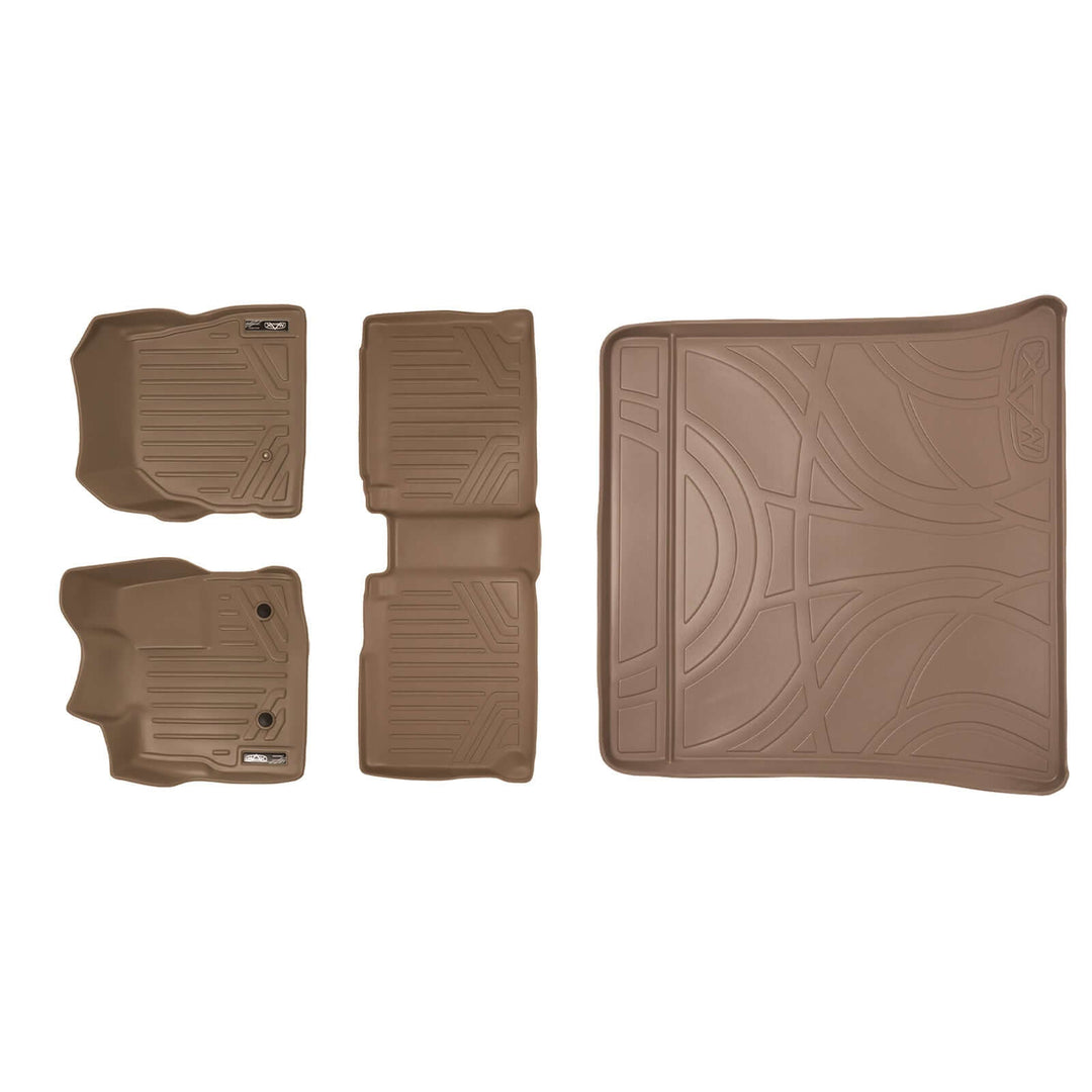 Smart Trim™ Floor Liners For 2011-2017 Chevy Equinox / GMC Terrain (with Dual Front Floor Posts)