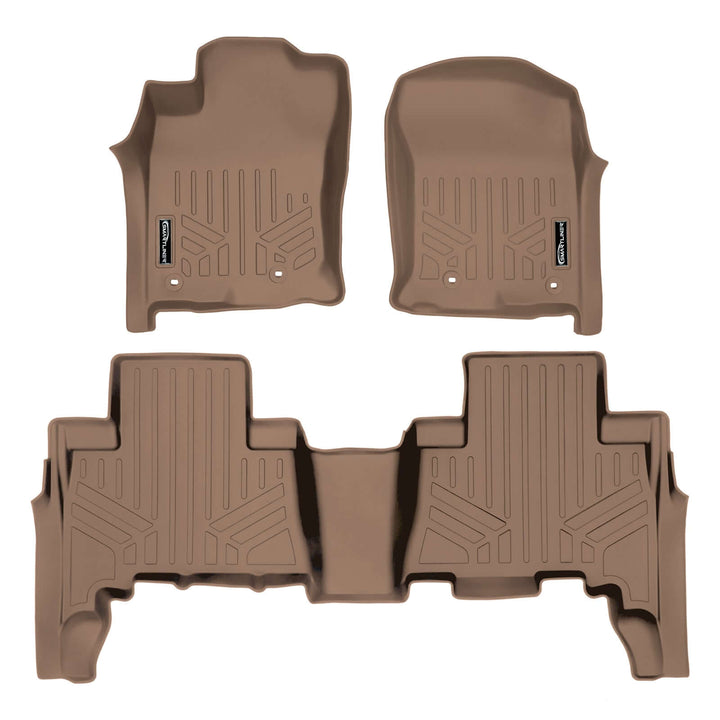 SMARTLINER Custom Fit Floor Liners For 2013-2024 Toyota 4Runner (5 Passenger without Sliding Rear Tray)
