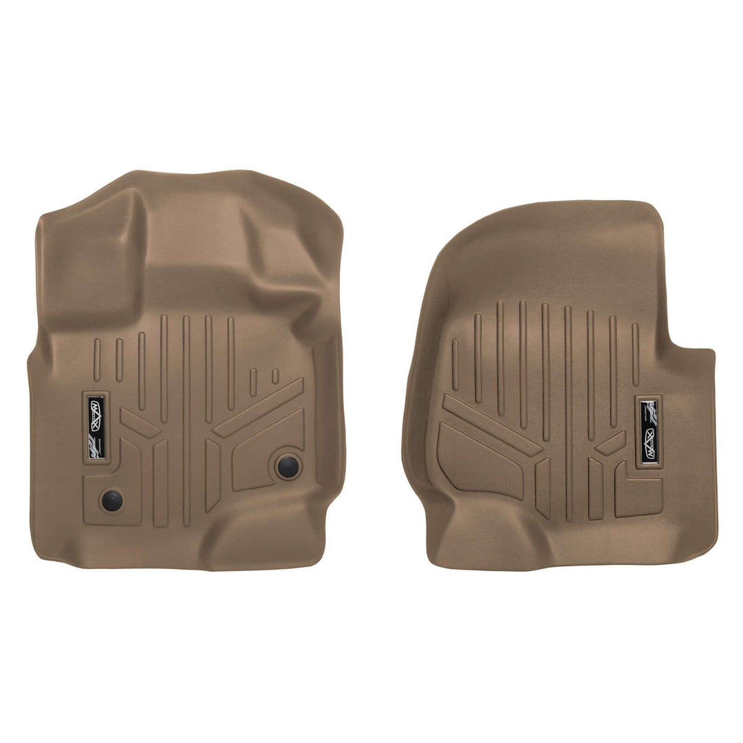 SmartCoverage™ Floor Liners For 2015-2026 Ford F-150 SuperCrew Cab (1st Row Bench) (No OTH and no 2nd Row Underseat Storage)