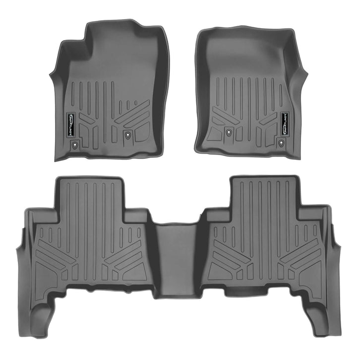 SMARTLINER Custom Fit Floor Liners For 2010-2012 Toyota 4Runner (7 Passenger with 3rd Row Seats)