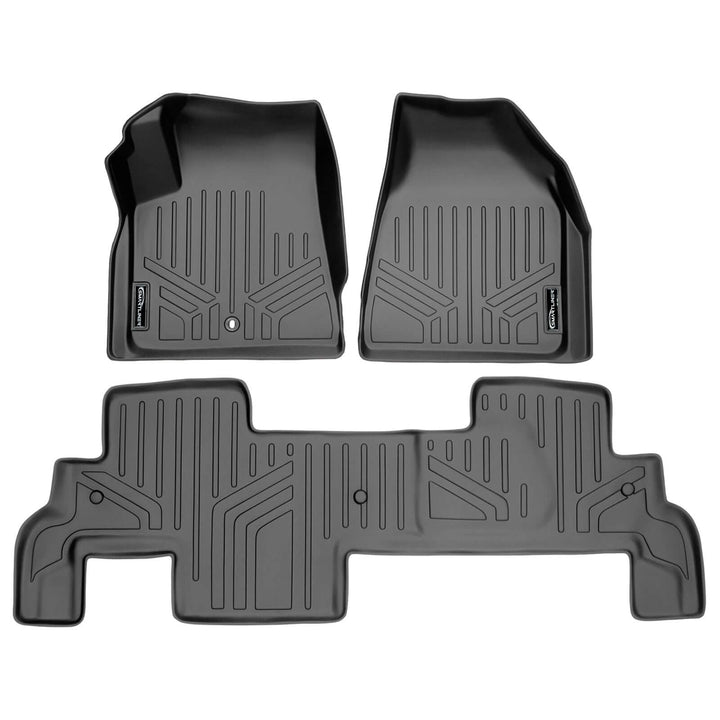 SMARTLINER Floor Liners for Traverse/Enclave/Acadia/Outlook ((2nd Row Bench))