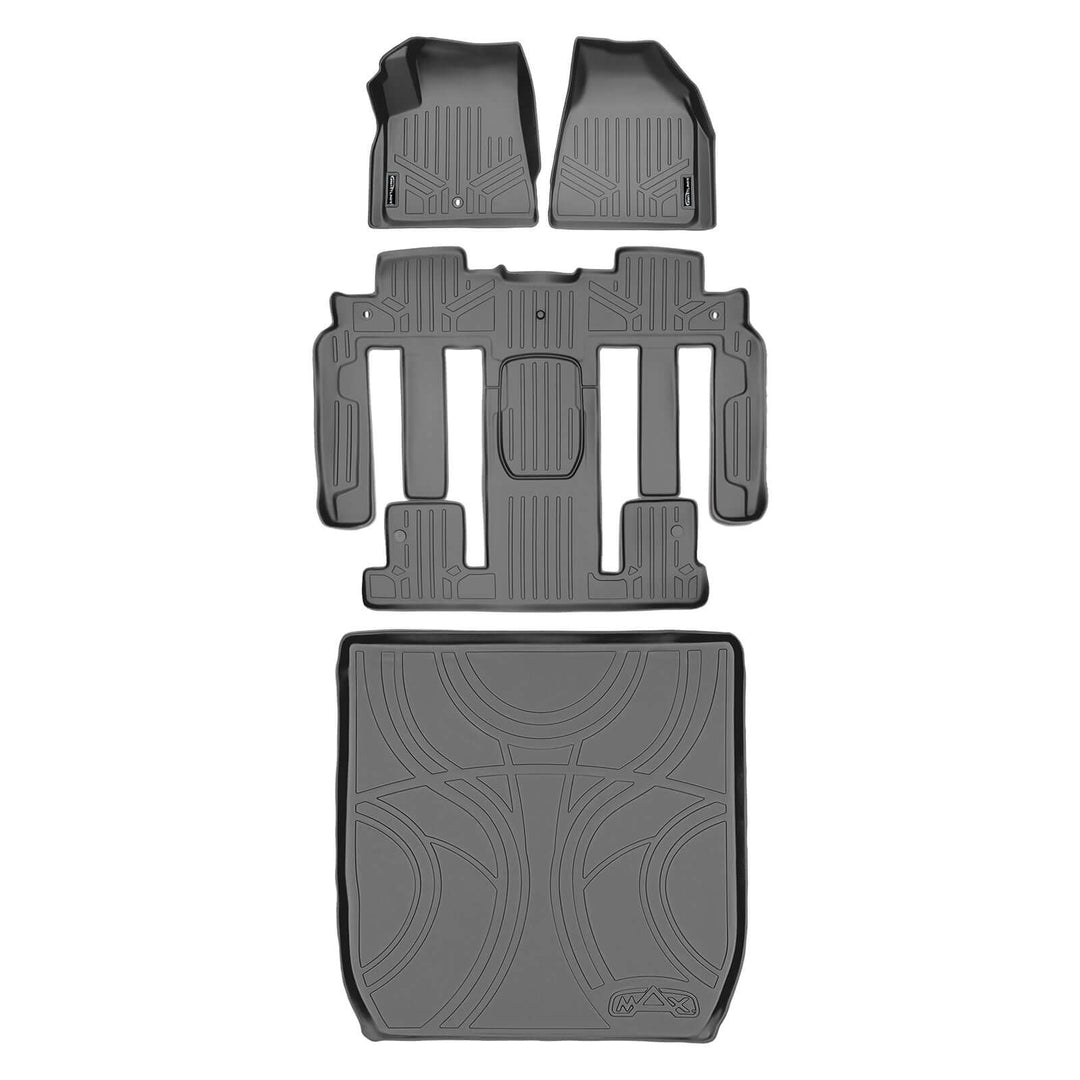 SMARTLINER Floor Liners for Traverse/Enclave (2nd Row Bucket)