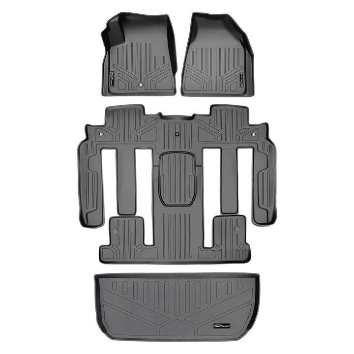 SMARTLINER Floor Liners for Traverse/Enclave (2nd Row Bucket)
