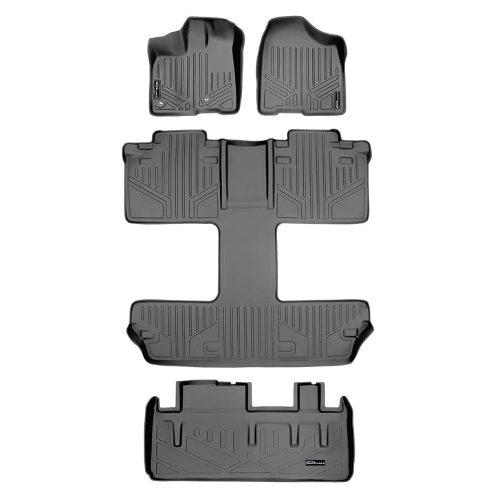 Smart Trim™ Floor Liners For 2013 2020 Toyota Sienna 7 Passenger Model