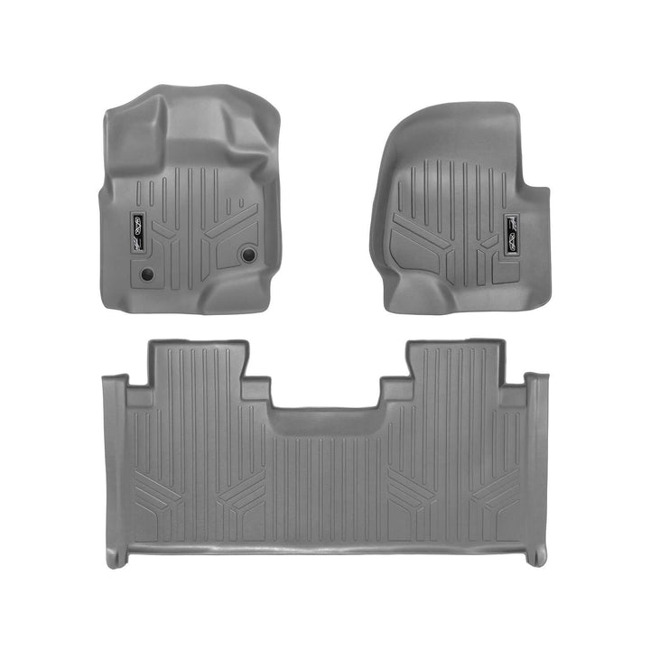 Tapetes SMARTLINER a medida para Ford F-150 SuperCab 2015-2025 con asiento corrido en la primera fila