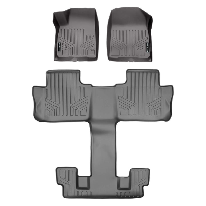 SMARTLINER Floor Liners for 2017-2023 GMC Acadia (6Passenger)