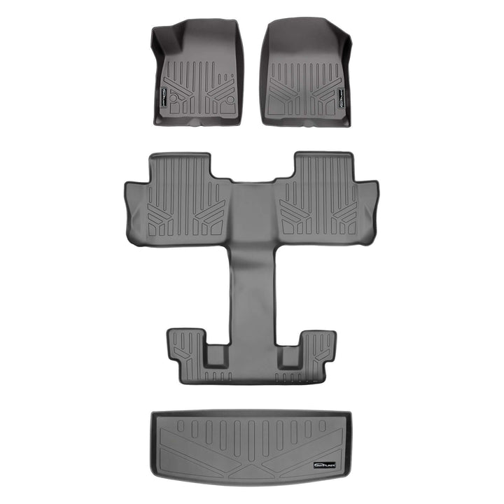 SMARTLINER Floor Liners for 2017-2023 GMC Acadia (6Passenger)
