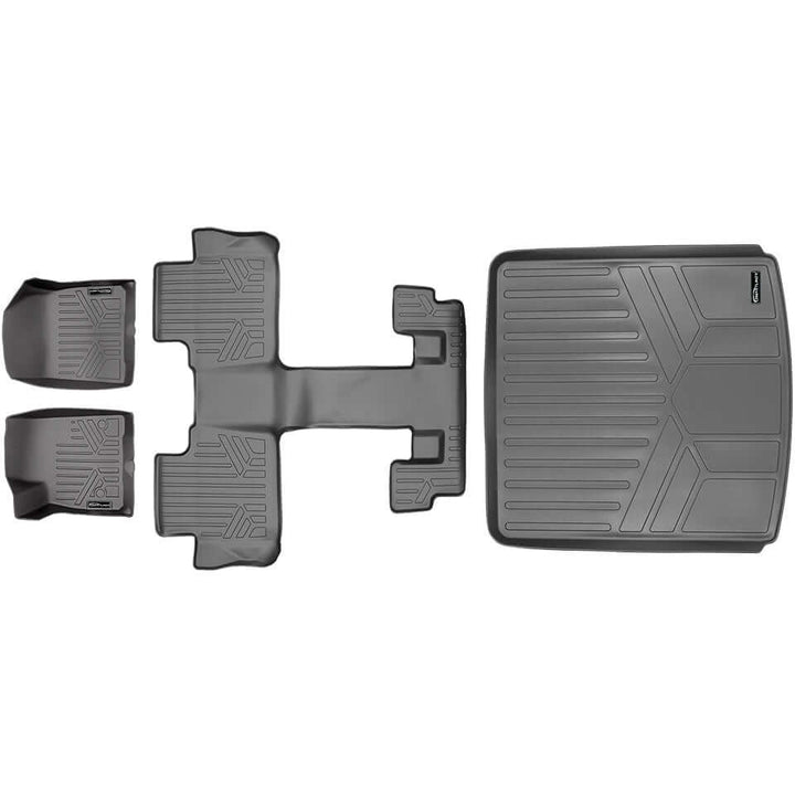 SMARTLINER Floor Liners for 2017-2023 GMC Acadia (2nd Row Bucket)