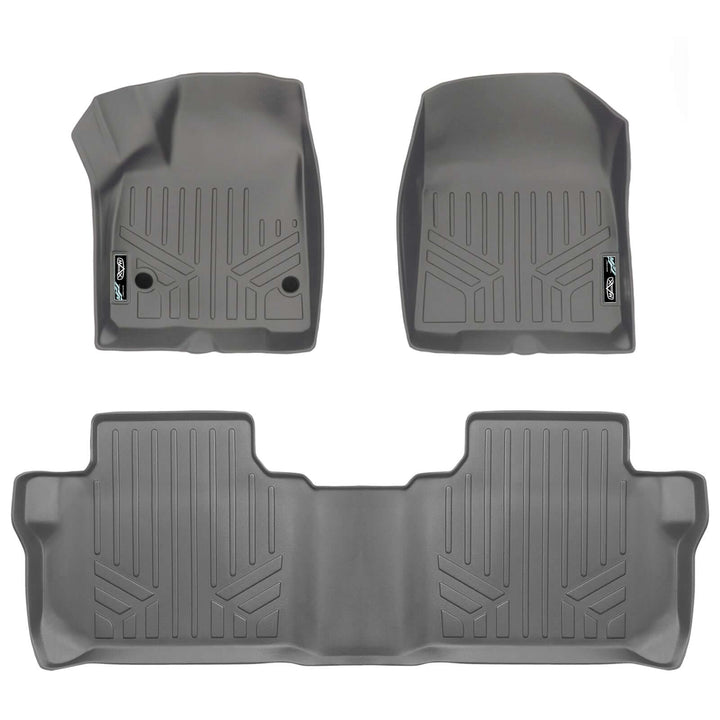 SMARTLINER Floor Liners for 2017-2023 GMC Acadia (7 Passenger)