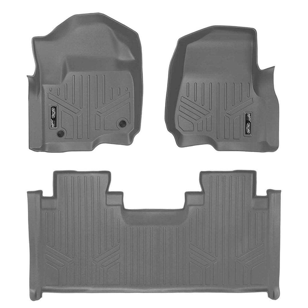 Tapetes SMARTLINER a medida para Ford F-250/F-350 SuperCab 2017-2025 con asiento corrido en la primera fila