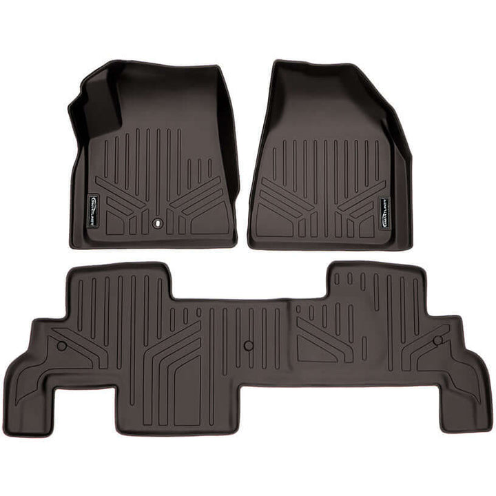 SMARTLINER Floor Liners for Traverse/Enclave/Acadia/Outlook ((2nd Row Bench))