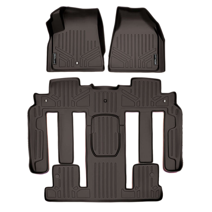 SMARTLINER Floor Liners for Traverse/Enclave (2nd Row Bucket)