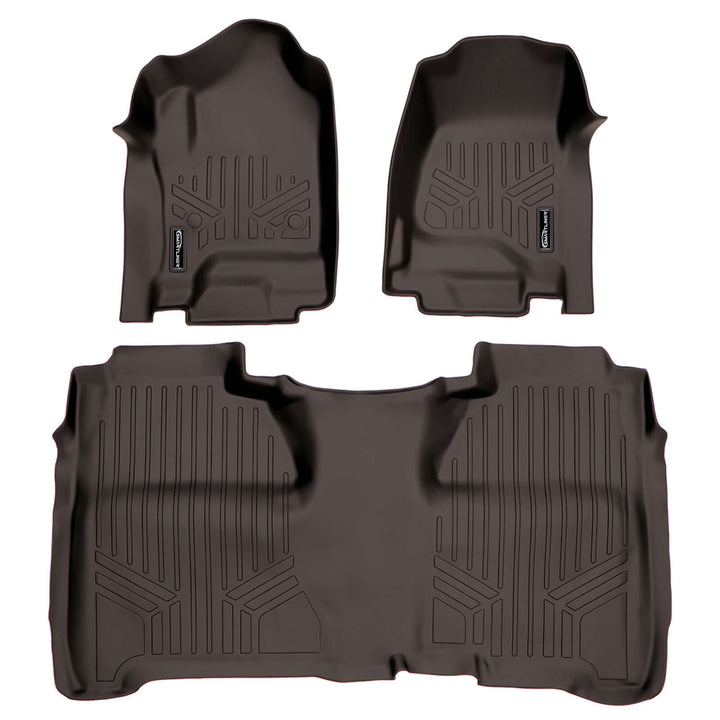 SmartCoverage™ Floor Liners For Crew Cab 2014-2018 Silverado/Sierra 1500 - 2015-2021 2500/3500 HD