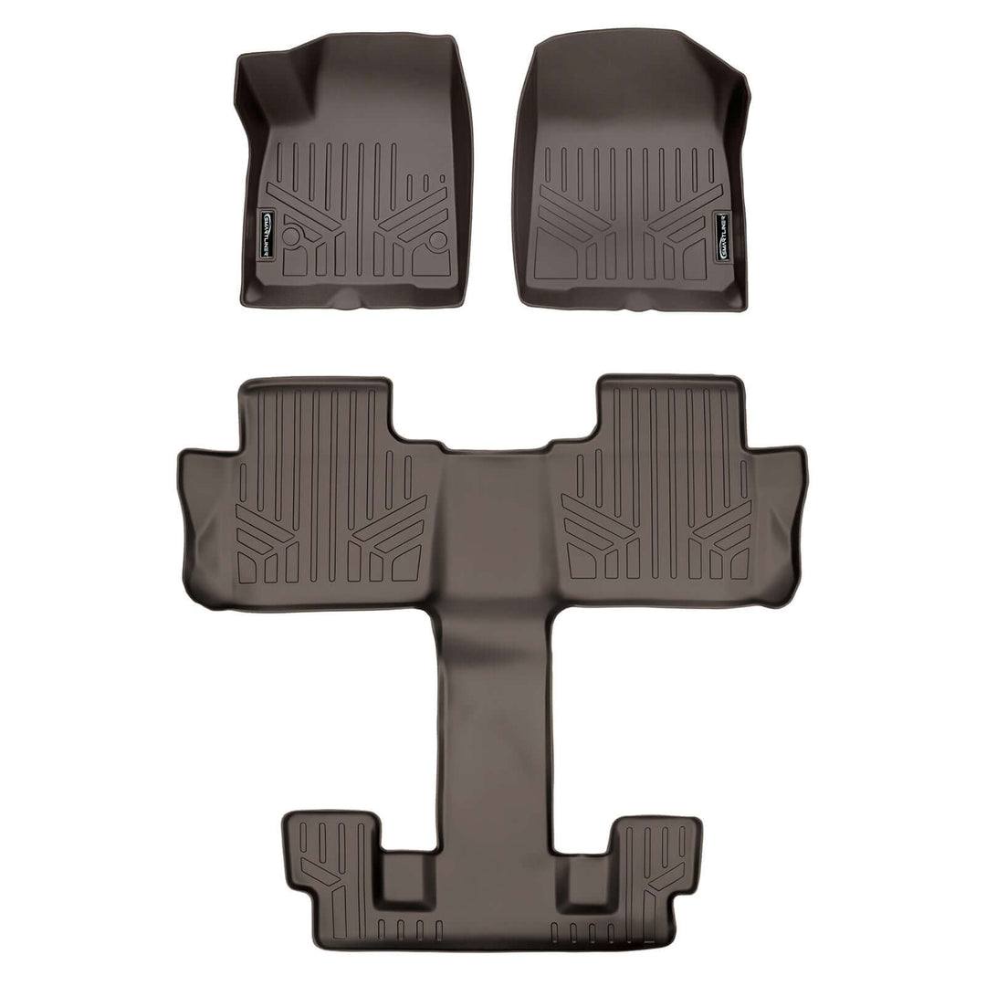 SMARTLINER Floor Liners for 2017-2023 GMC Acadia (6Passenger)