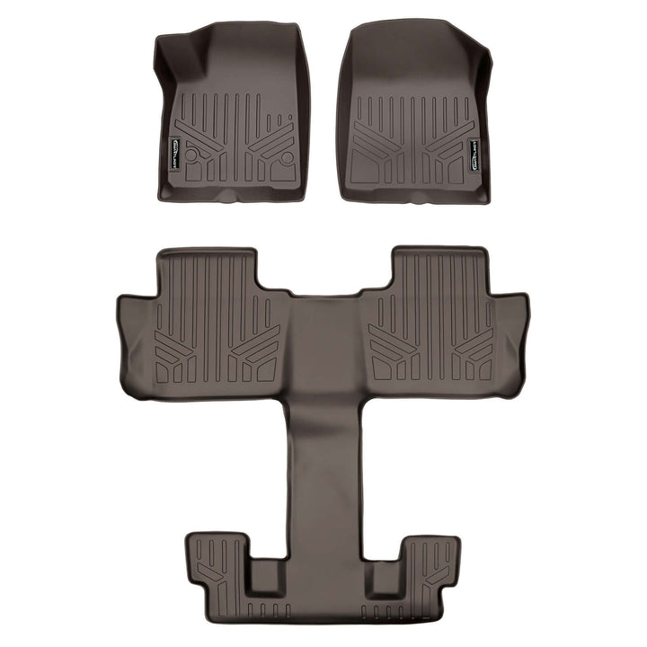 SMARTLINER Floor Liners for 2017-2023 GMC Acadia (6Passenger)