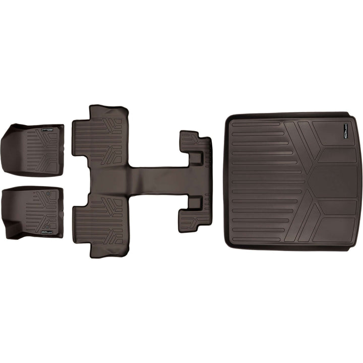 SMARTLINER Floor Liners for 2017-2023 GMC Acadia (2nd Row Bucket)