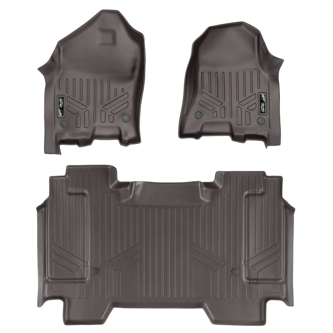 Tapetes SmartCoverage™ a medida para Ram 1500 Crew Cab 2019-2024 sin caja de almacenamiento debajo del asiento trasero