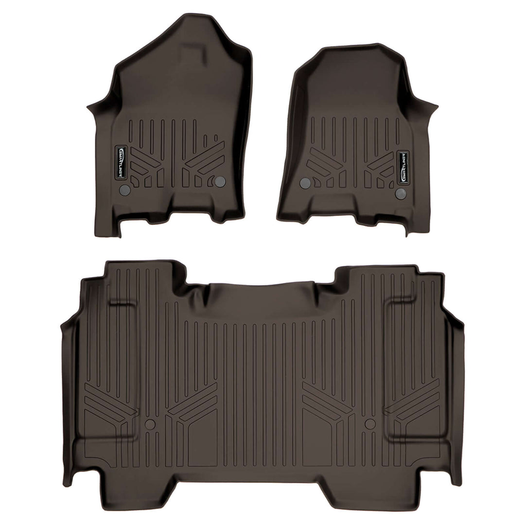 Tapetes SmartCoverage™ a medida para Ram 1500 TRX 2021-2024 sin caja de almacenamiento debajo del asiento trasero
