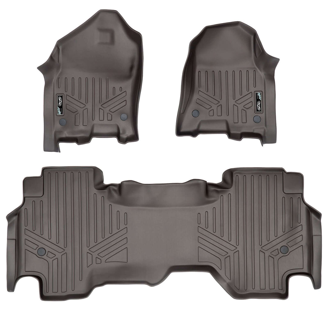 Tapetes SMARTLINER a medida para Ram 1500 Quad Cab 2019-2024 sin caja de almacenamiento debajo del asiento trasero