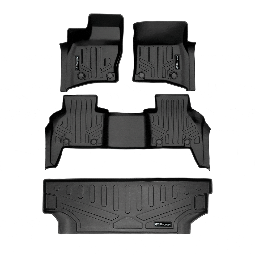 SMARTLINER Floor Liners for 2023-2024 Land Rover Defender 130 8 Passenger