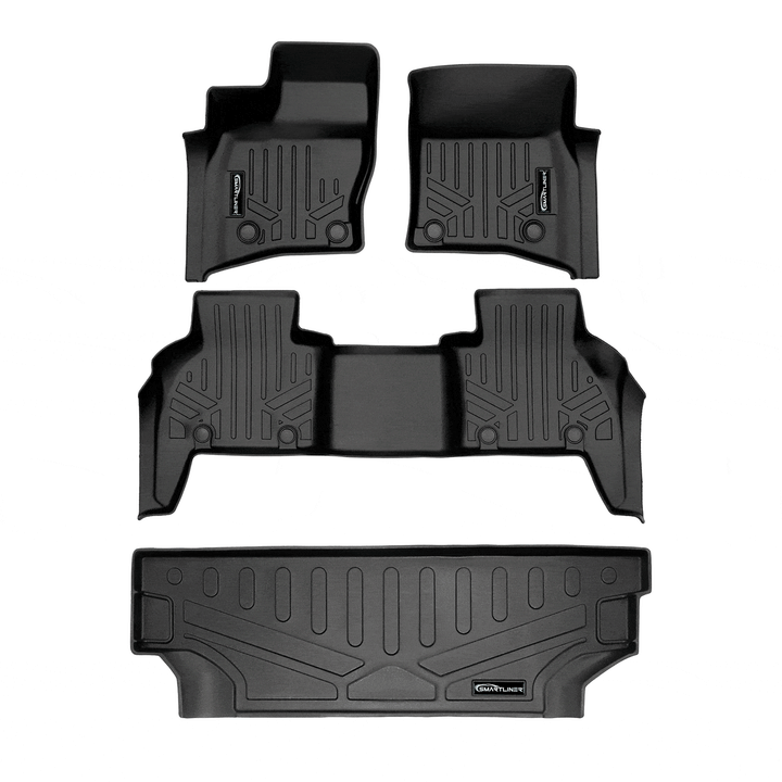 SMARTLINER Floor Liners for 2023-2024 Land Rover Defender 130 8 Passenger