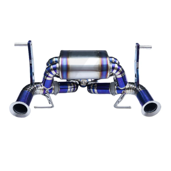 Titanium Valved Muffler Exhaust System for Lamborghini Aventador S LP740‑4 6.5L V12