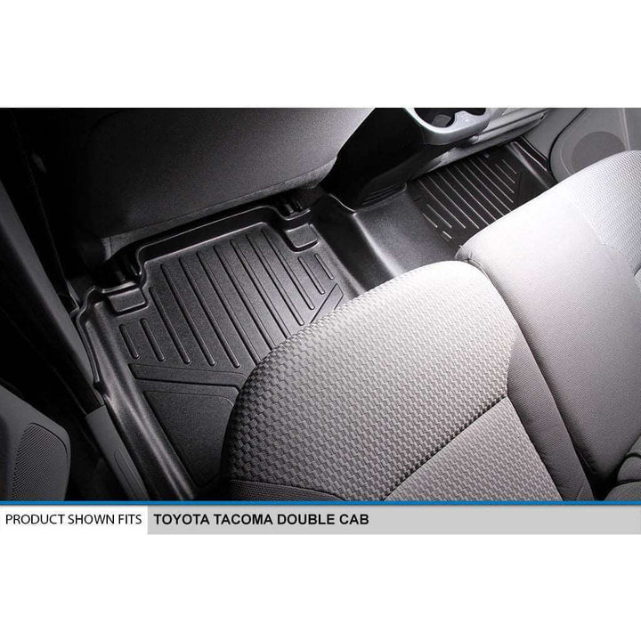SmartCoverage™ Floor Liners For 2005-2011 Toyota Tacoma Double Cab (No Manuals)