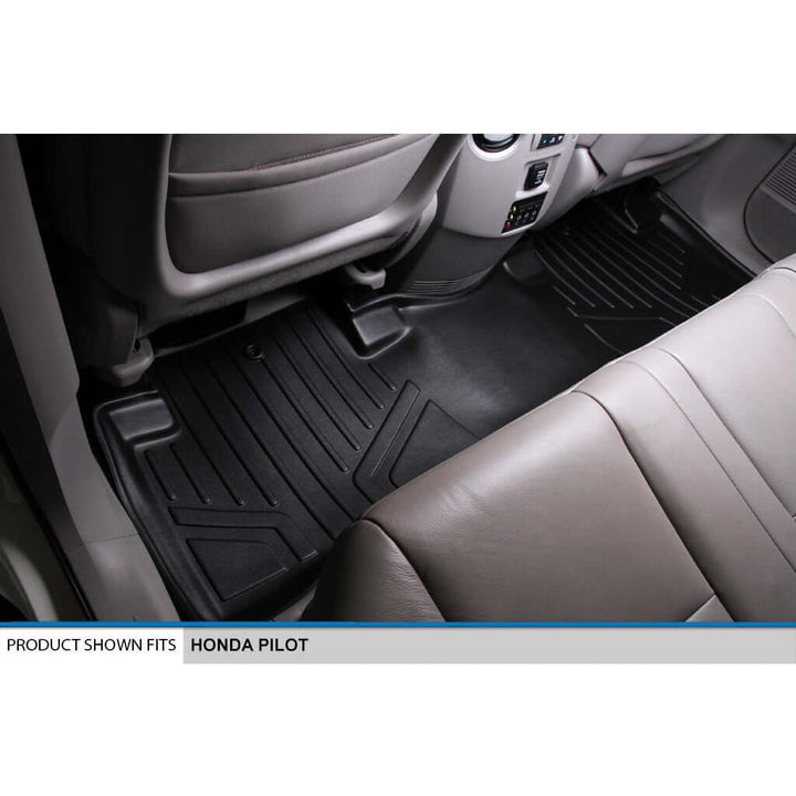 SMARTLINER Custom Fit Floor Liners For 2009-2015 Honda Pilot