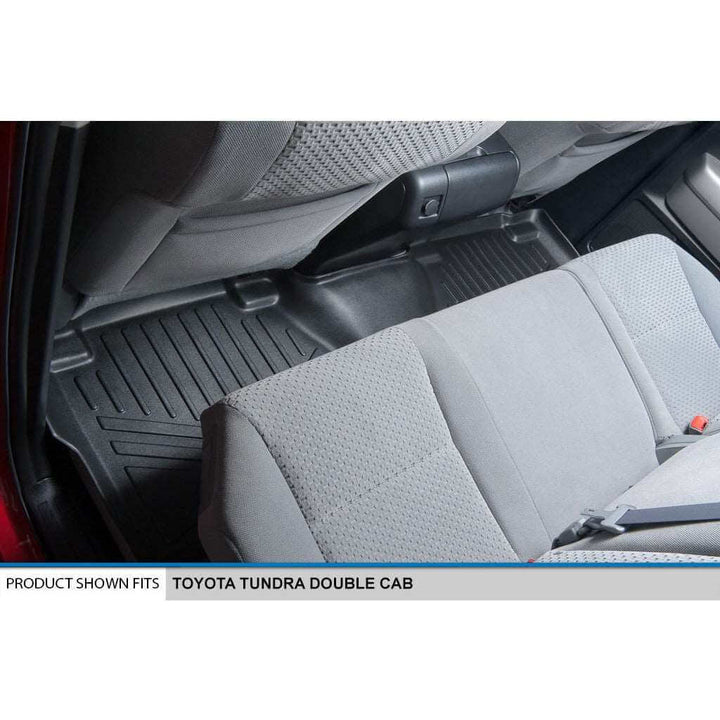 SMARTLINER Custom Fit Floor Liners For 2007-2011 Toyota Tundra Double Cab