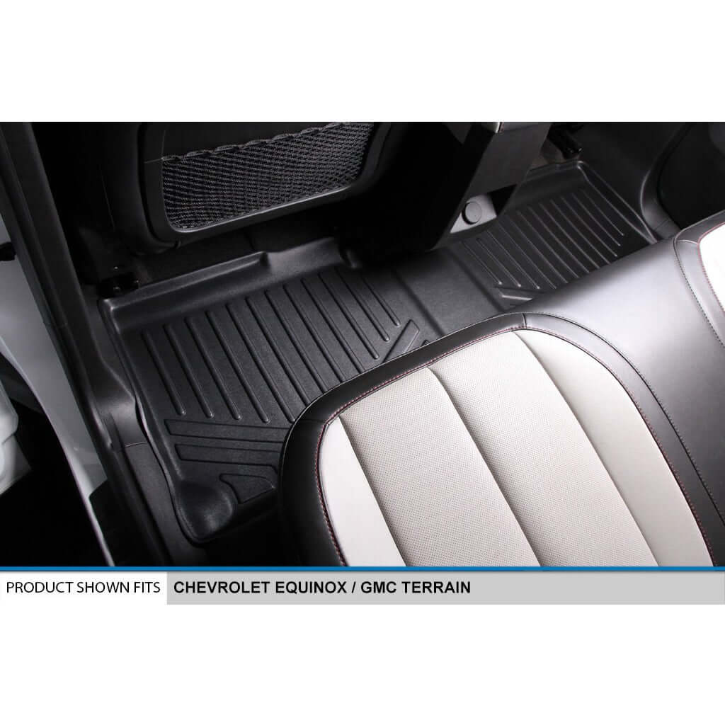 Smart Trim™ Floor Liners For 2010-2011 Equinox / Terrain (Dual Front Floor Hooks)