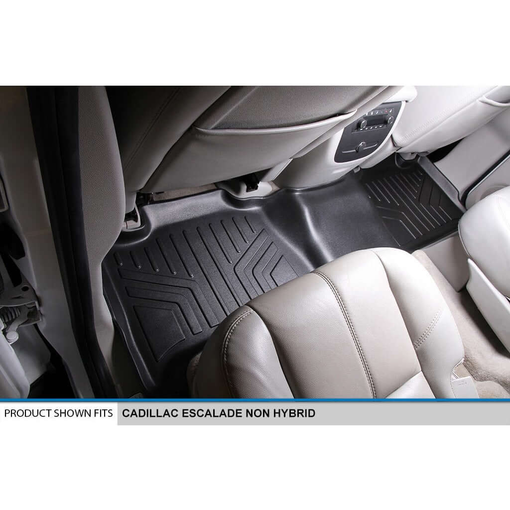 SMARTLINER Floor Liners for 2007-2014 Cadillac Escalade (No Hybrid Models)
