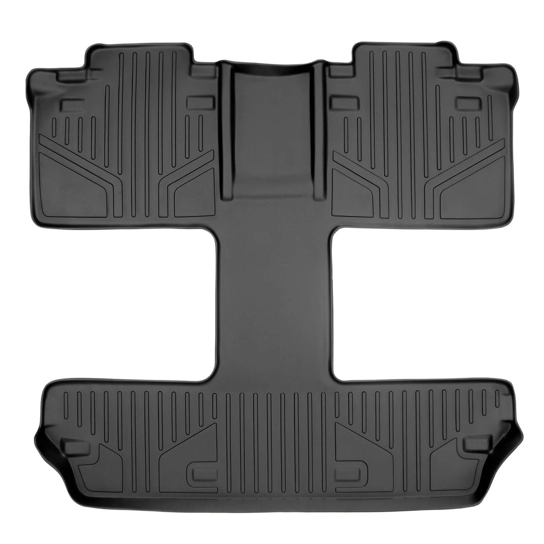 Smart Trim™ Floor Liners For 2013 2020 Sienna 7 Passenger Model with Power Folding 3rd Row Seats