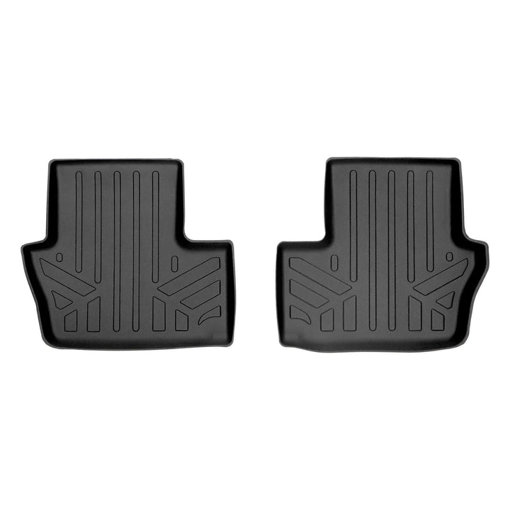 SMARTLINER Floor Liners for 2017 Jeep Patriot (with 1st Row Dual Driver Side Floor Hooks)