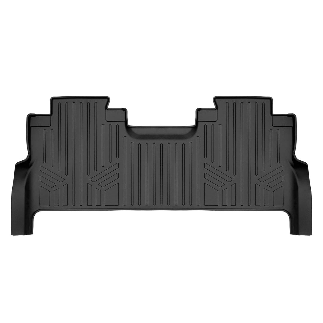 Tapetes SMARTLINER a medida para Ford F-250/F-350 Super Crew Cab 2017-2025 con piso de vinilo | Asiento corrido de la primera fila | Sin cobertura de la parte trasera | Con almacenamiento debajo del asiento