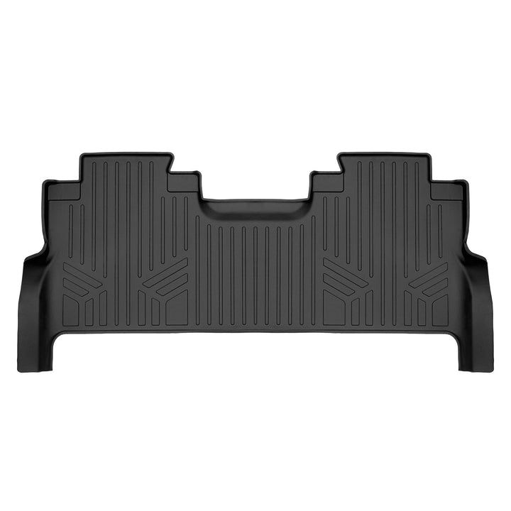 Tapetes SMARTLINER a medida para Ford F-250/F-350 Super Crew Cab 2017-2025 con piso de vinilo | Asiento corrido de la primera fila | Sin cobertura de la parte trasera | Con almacenamiento debajo del asiento