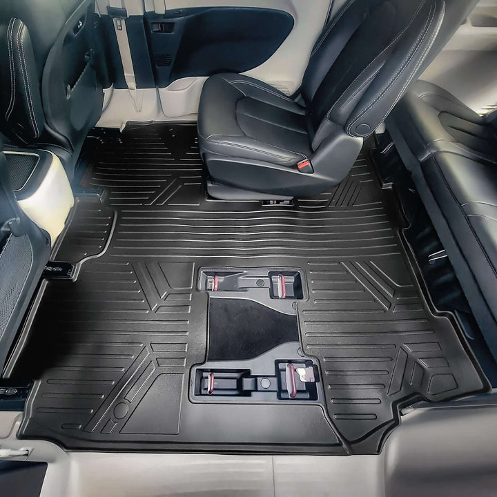 Smart Trim™ Floor Liners For 2021-2026 Chrysler Pacifica Limited Hybrid