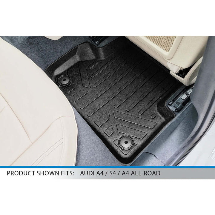 SMARTLINER Floor Liners for 2017-2025 Audi A4 Sedan (non-all road models)/ S4