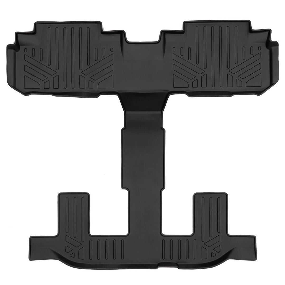 Smart Trim™ Floor Liners For 2019-2026 Subaru Ascent (2nd Row Bucket) and With Subwoofer in the Cargo Area