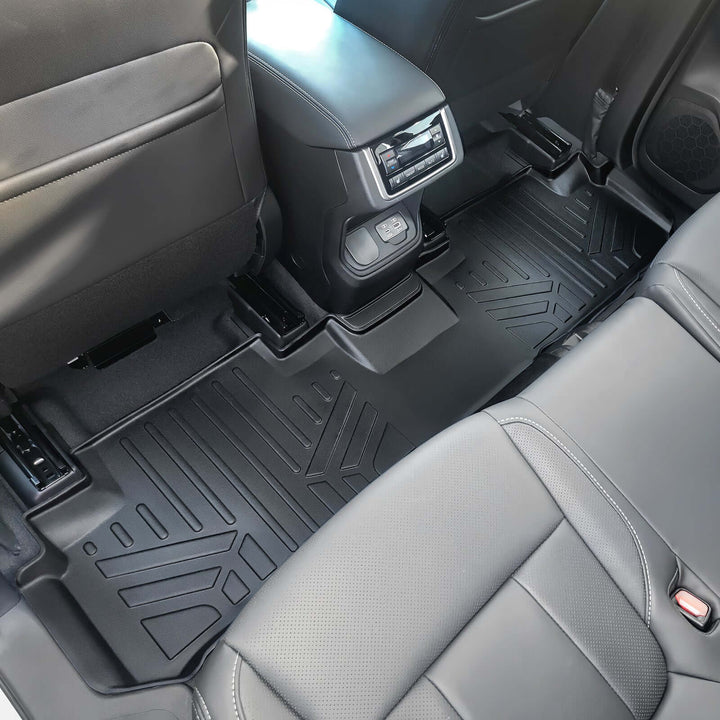 Smart Trim™ Floor Liners For 2019-2026 Subaru Ascent (2nd Row Bench) and No Subwoofer in the Cargo Area